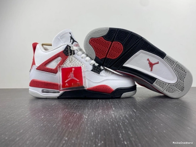 MaikeSneakers DH6927-161 Air Jordan Cement Red 4 0710